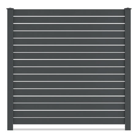 Aluminium Zaun 100 mm