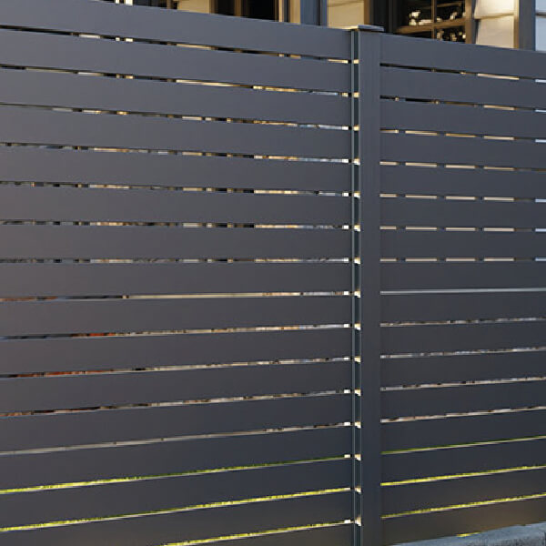 Aluminium Steckzaunsystem 100 mm Schmuckbild