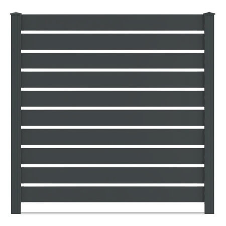 Aluminium Zaun 150 mm