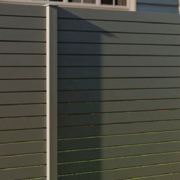 Aluminium Steckzaunsystem 150 mm Schmuckbild