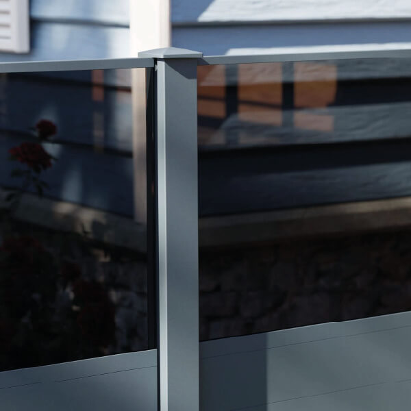 Aluminium Windschutzzaun Schmuckbild