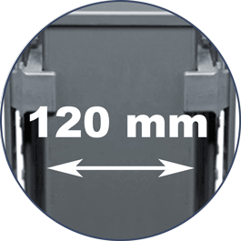 Doppelpfosten 120 mm