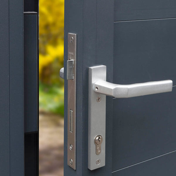 VARIO ALU Sichtschutztor snap Schmuckbild