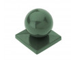 Pfostenkugeln 80x80 grün RAL 6005