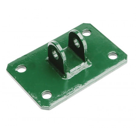 Rohrahmen Tor Wandaufhängung - grün RAL 6005