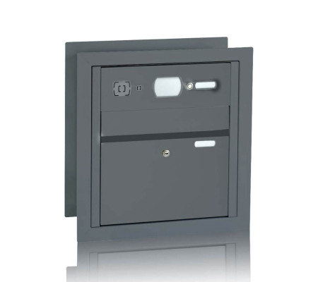 vorb. für Sprechanlage, Hausnummerschild, Klingeltaster, Namenschild