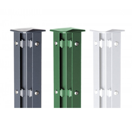 Eckzaunpfosten Typ A eckbildung gartenzaun