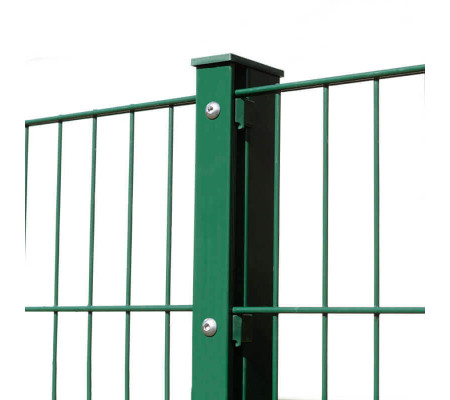 25 Meter Zaun Komplettset, grün, 1030 mm, 6/5/6 mm