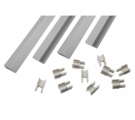 verzinkt (silberfarben)