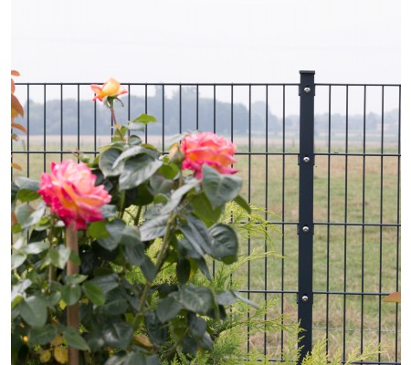 gartenzaun doppelstab zaun