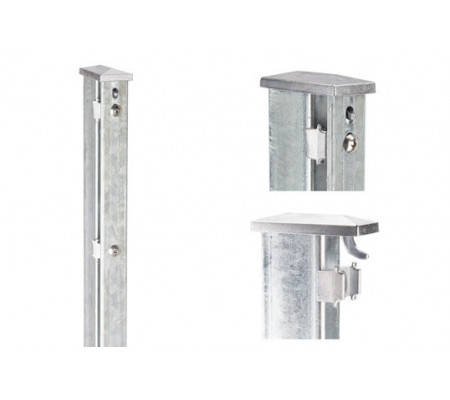 pfosten verzinkt (silberfarben)