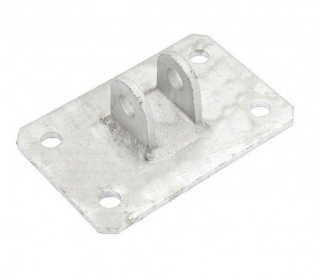 Rohrahmen Tor Wandaufhängung - verzinkt