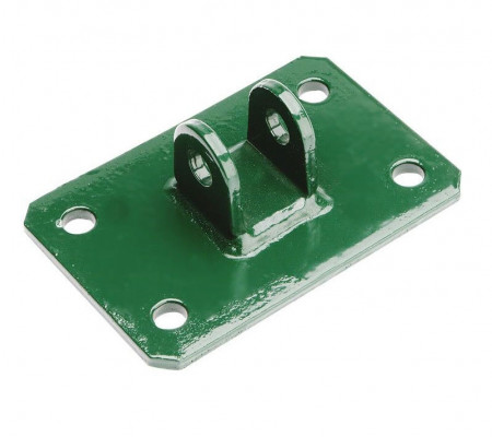 Rohrahmen Tor Wandaufhängung - grün RAL 6005