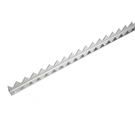 Zackenleiste für Gartentore - verzinkt