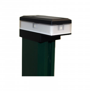 Solar LED Zaunpfostenkappe für Pfosten 60 x 40 mm