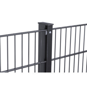 KOMPLETTZAUN MIT PFOSTEN FA-AL - AKTIONSPREIS 