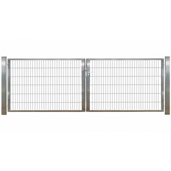 VARIO compact 2 flg. Lichte Weite: 2960 mm - verzinkt (silberfarben)