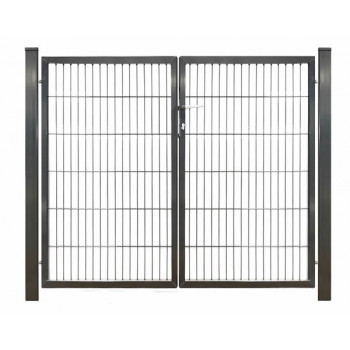 VARIO compact 2 flg. Lichte Weite: 1960 mm (Anthrazit)