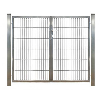 VARIO compact 2 flg. Lichte Weite: 1960 mm - verzinkt (silberfarben)