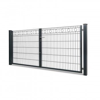 Schmuckzauntor Barcelona 2 flg.