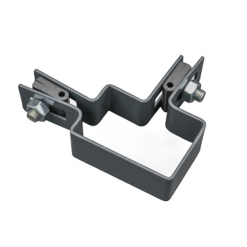 Eckschelle FA Anthrazit RAL 7016 - 1 Stück