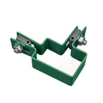 Eckschelle FA Grün RAL 6005 - 1 Stück
