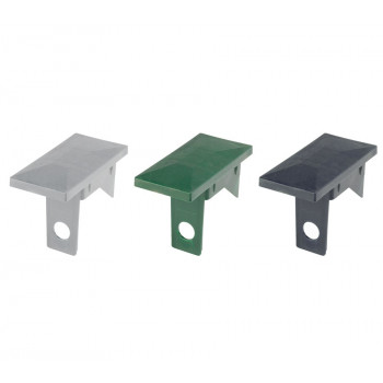 Kunststoff Abdeckkappe mit Überstand für Pfosten 60x40 expro A