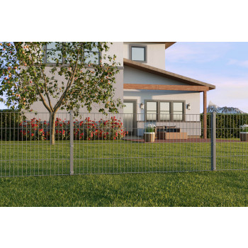 Smart - Klassisches Doppelstabgitterzaun
