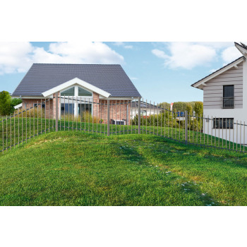 Schmuckzaun Steigungszaun Alpen