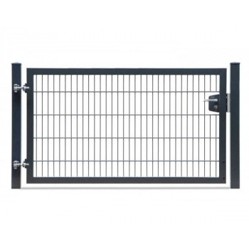 Rohrrahmentor Profi 1 flg. Lichte Weite: 200 cm - Anthrazit RAL 7016