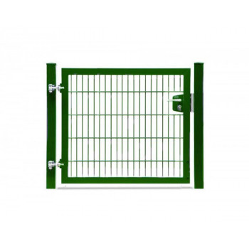 Rohrrahmentor Profi 1 flg. Lichte Weite: 125 cm - Grün RAL 6005