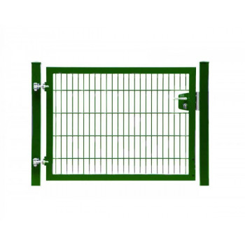 Rohrrahmentor Profi 1 flg. Lichte Weite: 150 cm - Grün RAL 6005