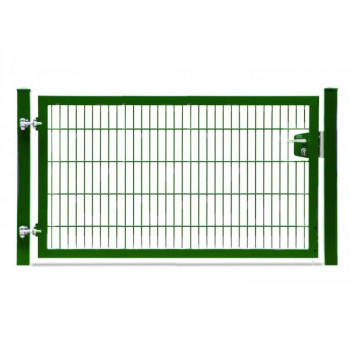 Rohrrahmentor Profi 1 flg. Lichte Weite: 200 cm - Grün RAL 6005