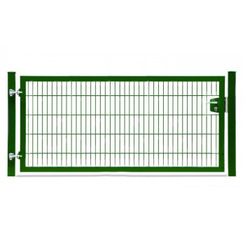 Rohrrahmentor Profi 1 flg. Lichte Weite: 250 cm - Grün RAL 6005