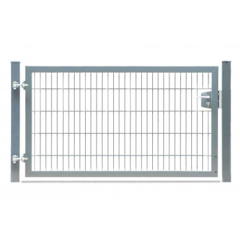 Rohrrahmentor Profi 1 flg. Lichte Weite: 200 cm - verzinkt (silberfarben)