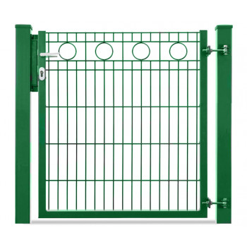 Zauntor Rom, Grün RAL 6005 Zauntor