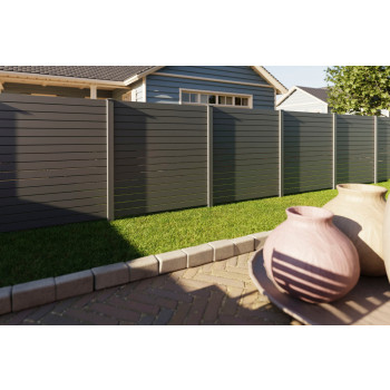 Aluminium Steckzaunsystem Rhombus