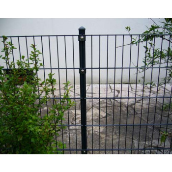 17,5 Meter Zaun komplett (anthrazit) - mit Pfosten Typ PM