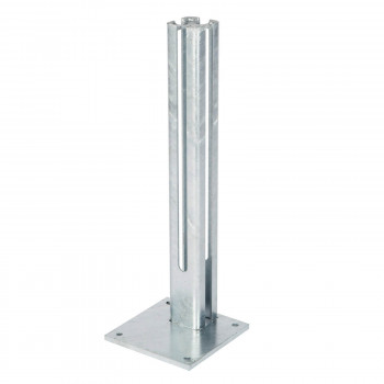 Fussplatte für Torpfosten 80/80 mm