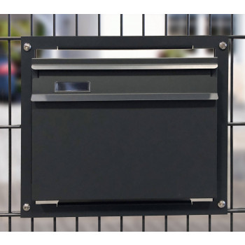 Zaunbriefkasten Mettmann inkl. Einbaurahmen