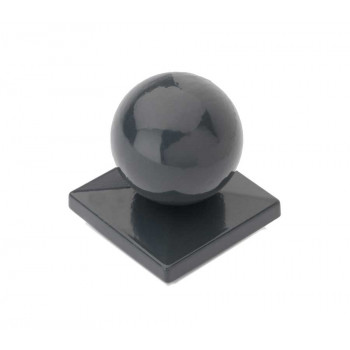 Pfostenkugeln 60x60 anthrazit RAL 7016