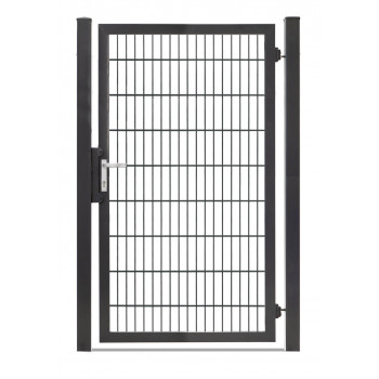 Rohrrahmentor Profi-Max 1 flg. Lichte Weite: 1090 mm Höhe 1800 mm Anthrazit RAL 7016