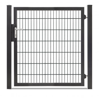 Rohrrahmentor Profi-Max 1 flg. Lichte Weite: 1340 mm Höhe 1400 mm Anthrazit RAL 7016