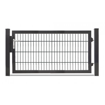 Rohrrahmentor Profi-Max 1 flg. Lichte Weite: 1590 mm Höhe 800 mm Anthrazit RAL 7016