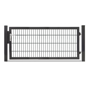 Rohrrahmentor Profi-Max 1 flg. Lichte Weite: 1840 mm Höhe 800 mm Grün RAL 6005