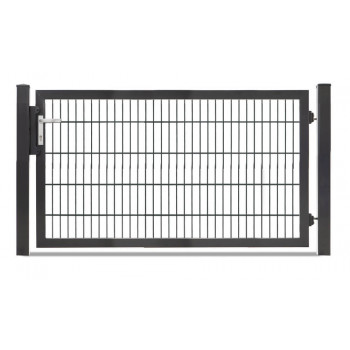 Rohrrahmentor Profi-Max 1 flg. Lichte Weite: 1840 mm Höhe 1000 mm Grün RAL 6005