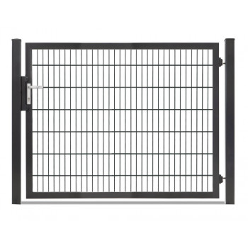 Rohrrahmentor Profi-Max 1 flg. Lichte Weite: 1840 mm Höhe 1400 mm Grün RAL 6005