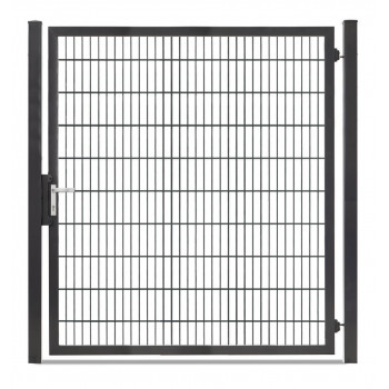 Rohrrahmentor Profi-Max 1 flg. Lichte Weite: 1840 mm Höhe 2000 mm verzinkt (silberfarben)