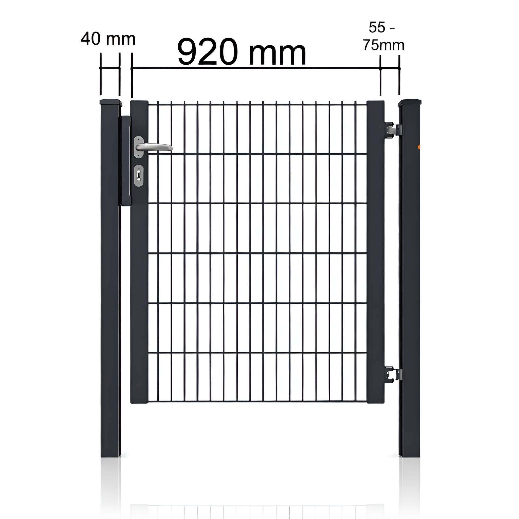 Drahtgittertor Schmuckbild