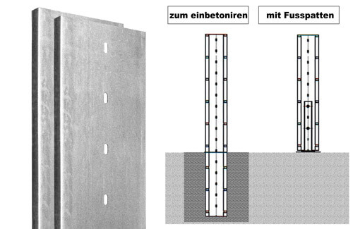 Gabione Steinzaun Profilbleche zu kaufen